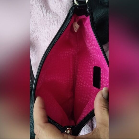 NWT VTG Y2K Kate Spade Penn Valley Mini Pouch Rare CHic Oldstock Christmas Gift - Picture 2 of 3